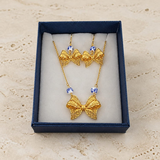 Conjunto Laço – Elegância que Enlaça Histórias
